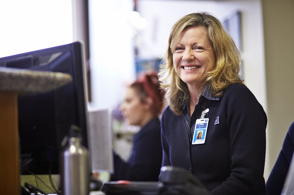 Hollywood Private Hospital receptionist at phone