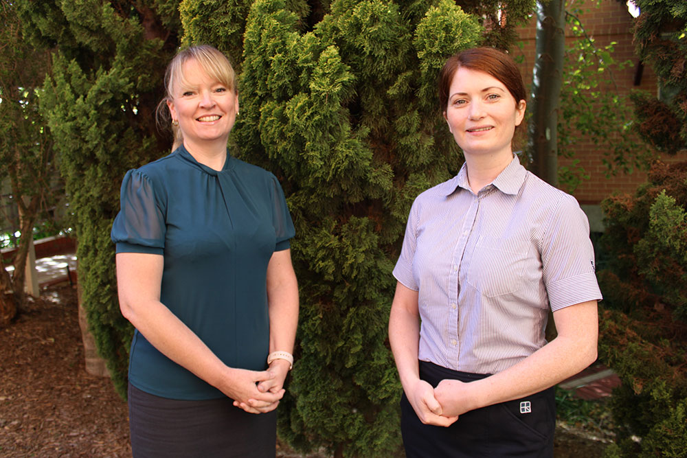 Hollywood Private Hospital Clinical Nurse Manager Siobhan Flaherty and Clinical Risk and Quality Manager Suzanne Craigie are participating in the Nursing Leaders of Tomorrow Program.